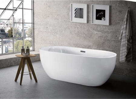 Ванна акриловая Aquatek АФИНА AQ-44778 170х80 отдельностоящая овальная с ножками